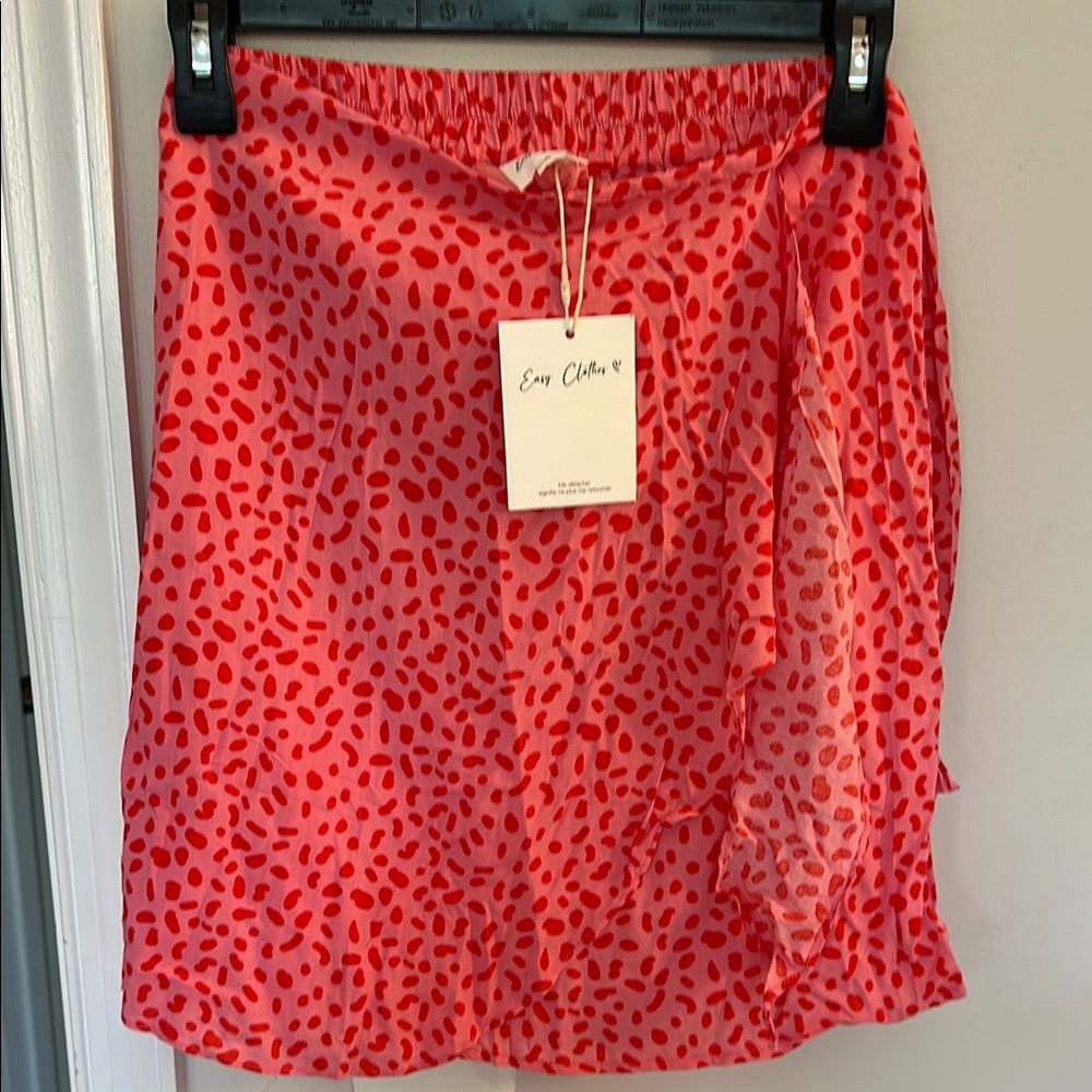 Easy Clothes Mini Wrap Skirt